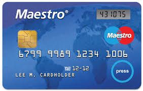 Maestro card
